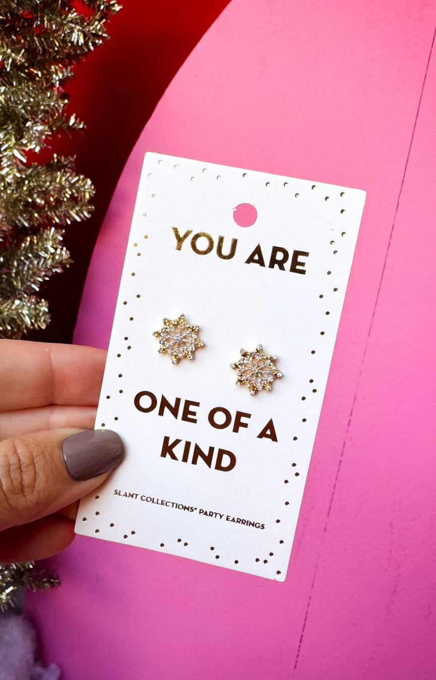 Party Earrings- You Are One Of A Kind