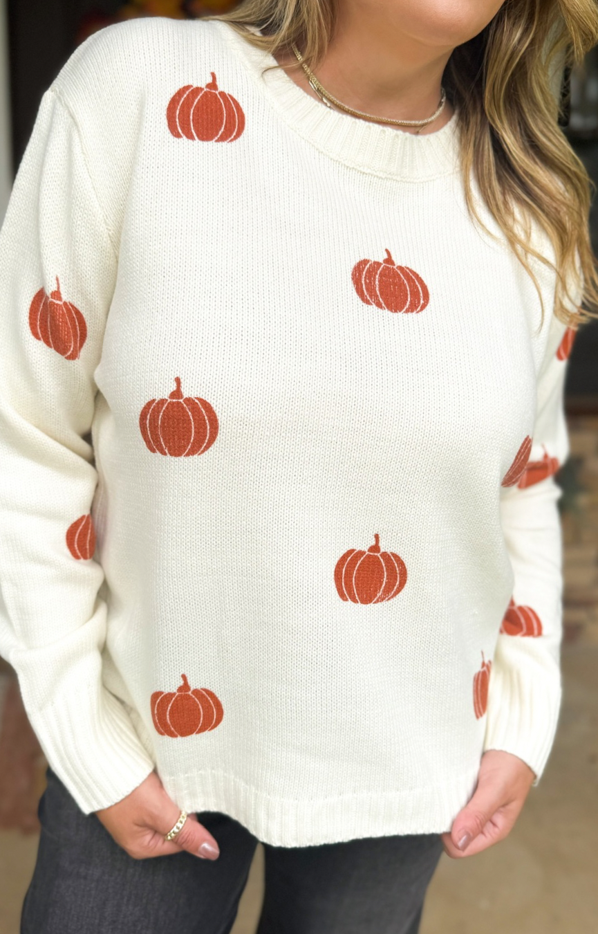 Pumpkin Sweater