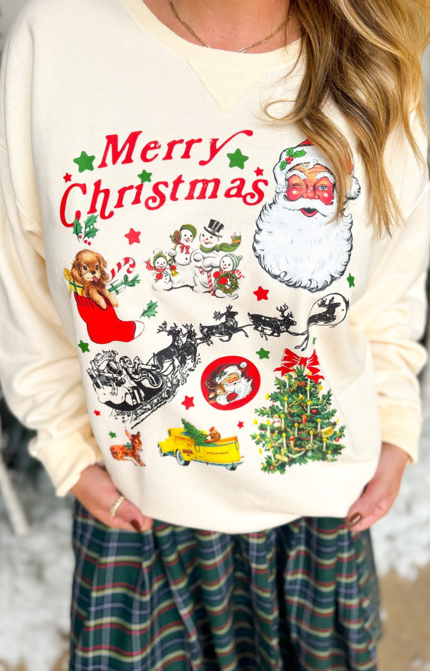 Santa’s Sleigh Sweatshirt