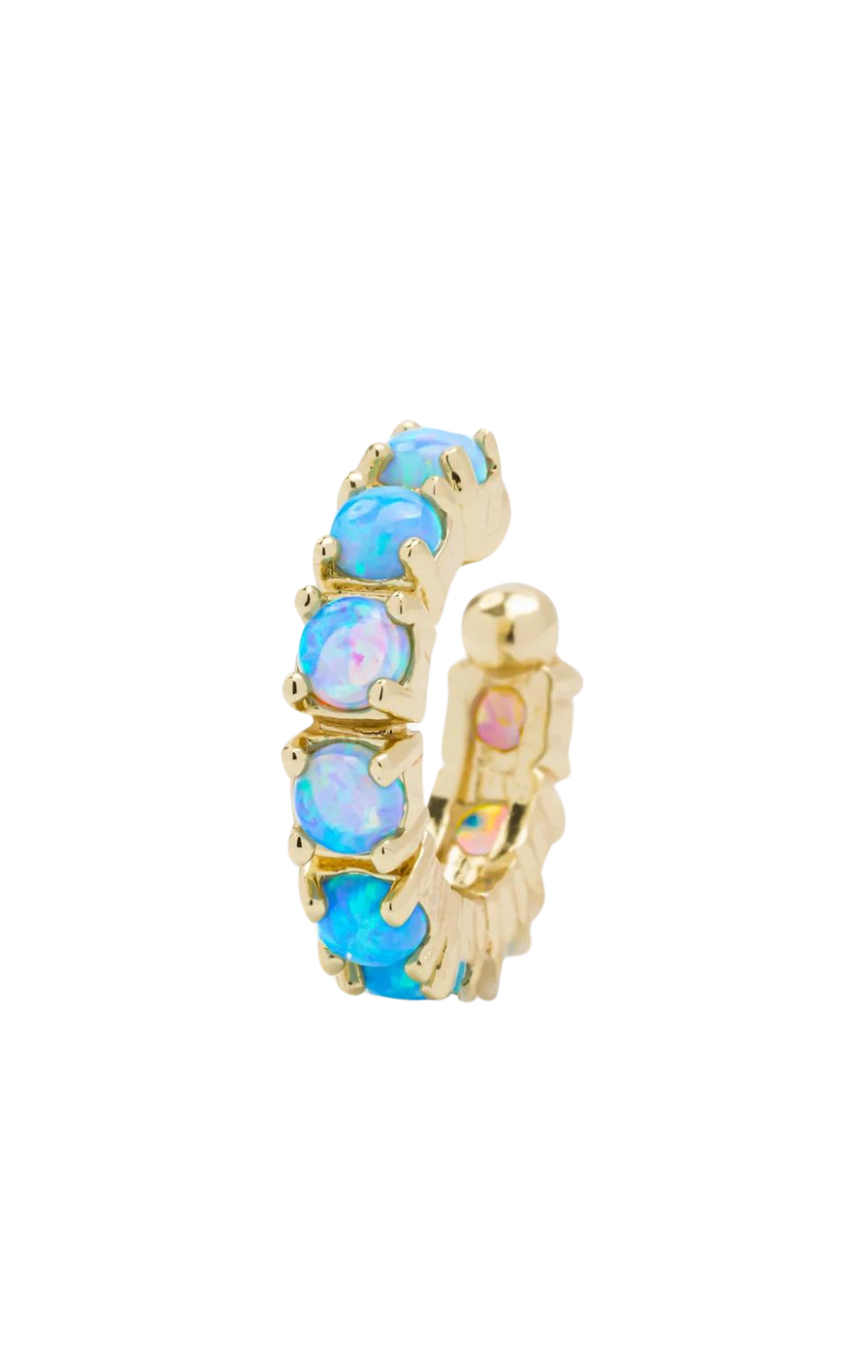 Oh She Fancy Blue Opal Ear Cuff