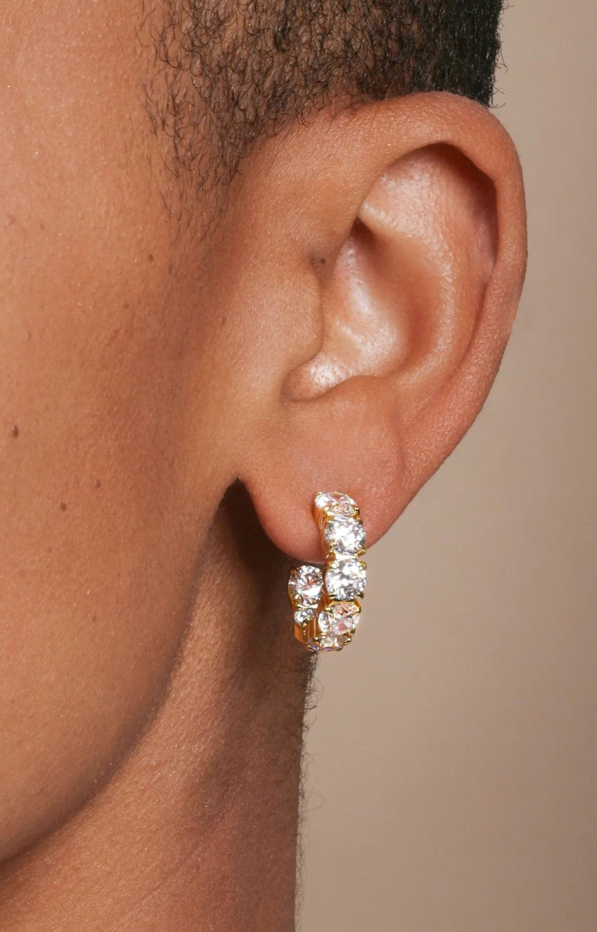 Oh She Fancy Gold .75 Hoops