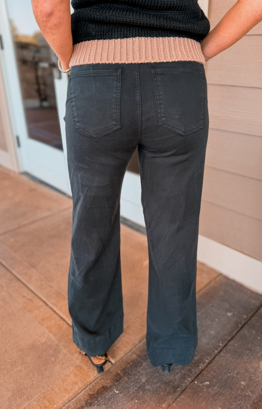 Maya HR Wide Leg Jeans- Celebrating Wash
