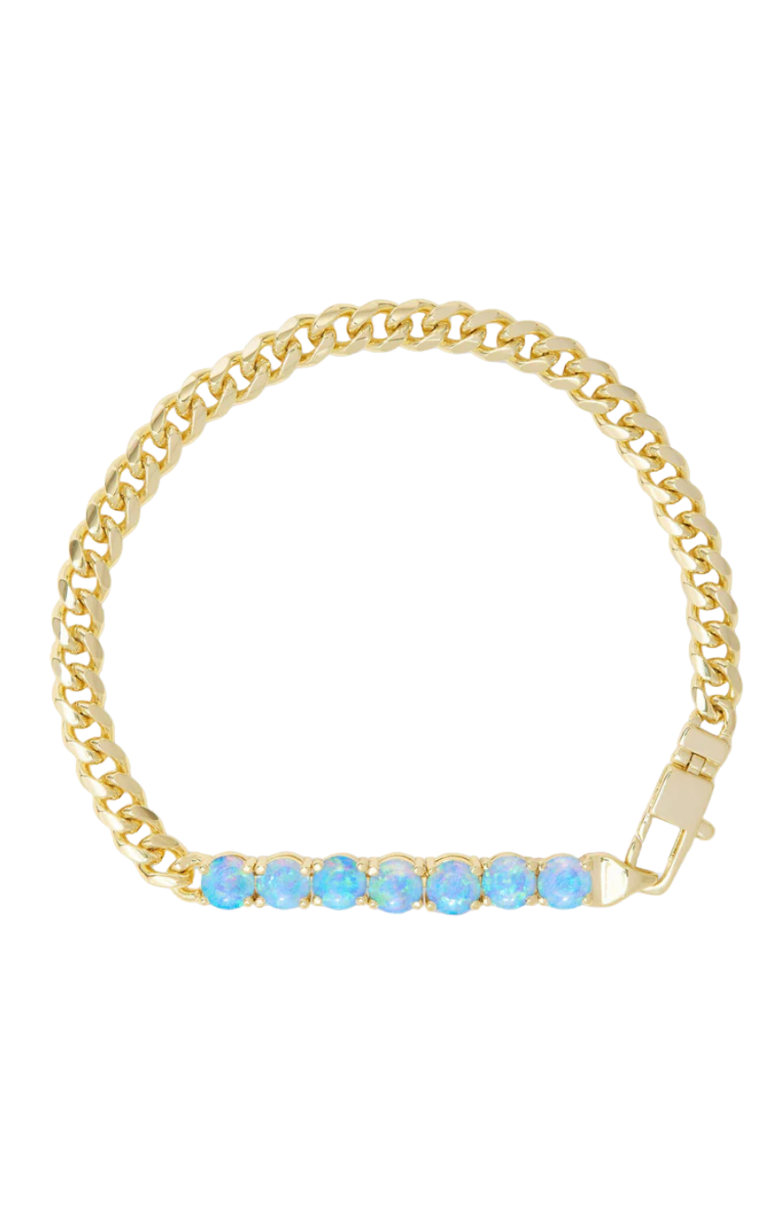 Julian Loves Blue Opals Bracelet