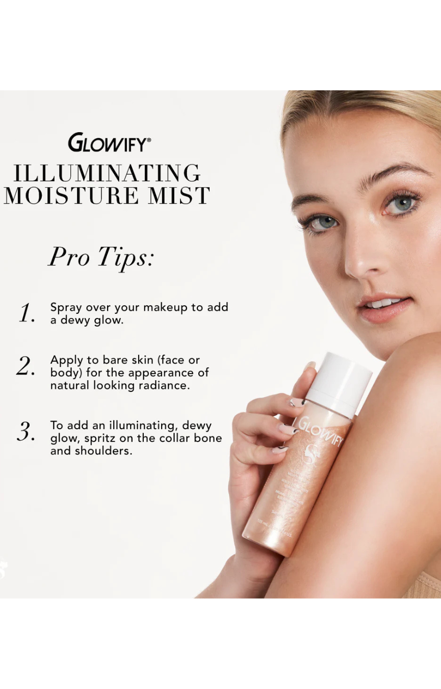 Bronze Glow Glowify Illuminating Moisture Mist