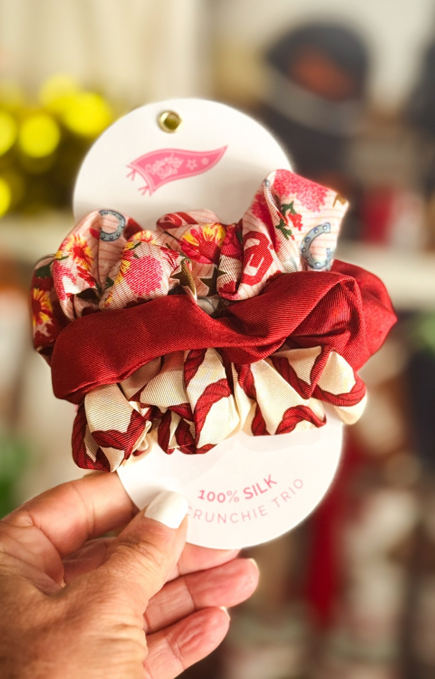 Oklahoma Sooners Scrunchie Set