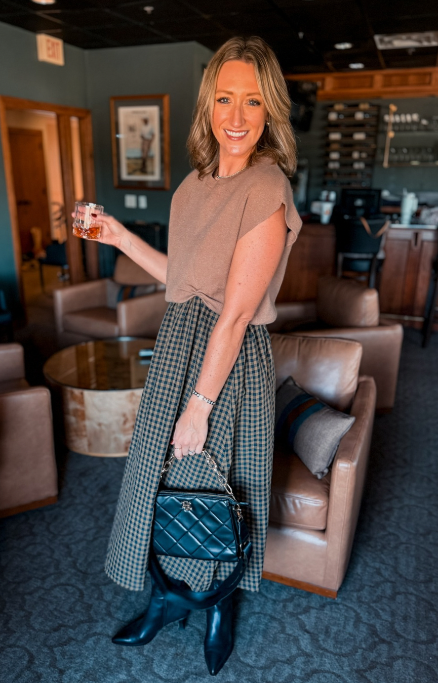 Gathered Grace Dress