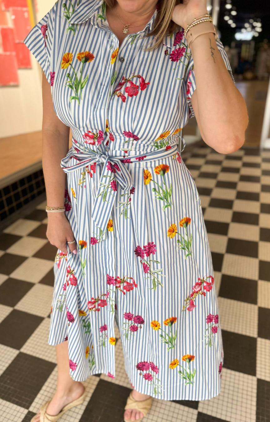 Wildflowers Midi Dress