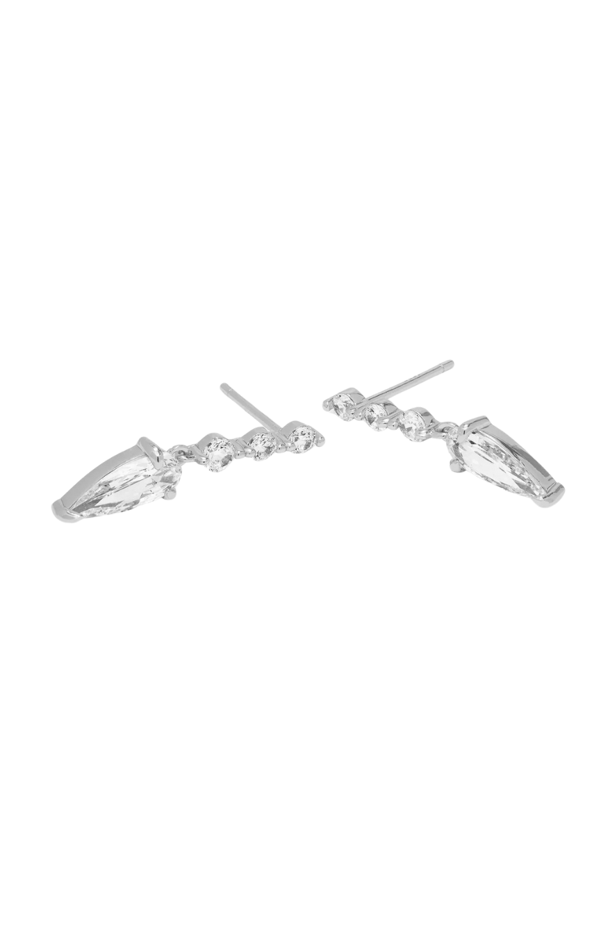 She’s Arrived Drop Earrings- Silver