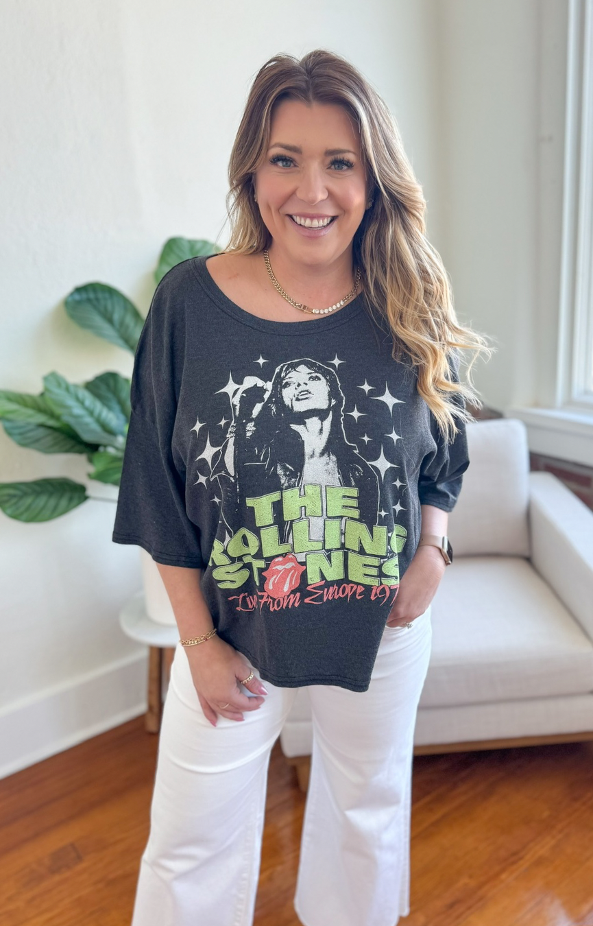 Rolling Stones 1976 Tee- O/S