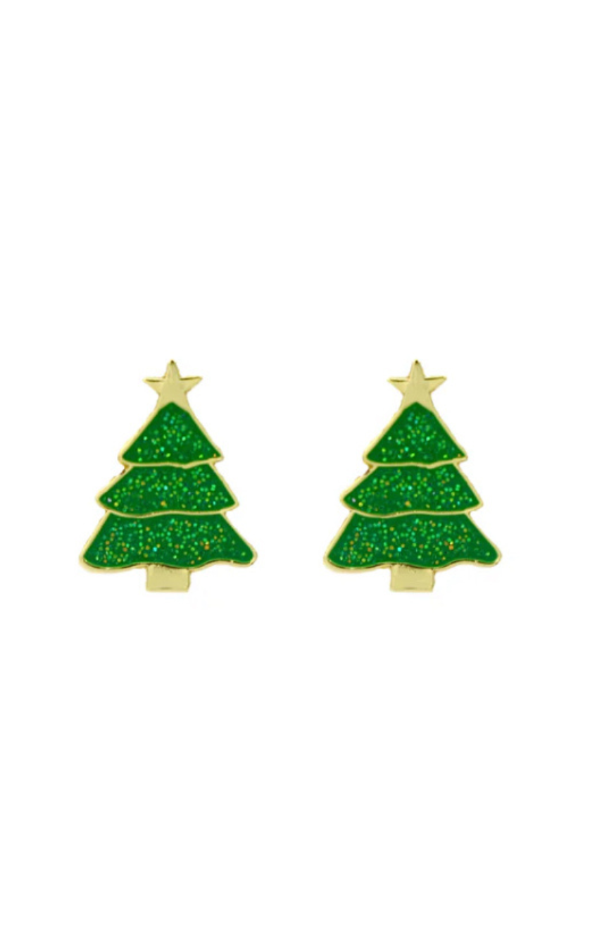 Christmas Tree Mini Studs