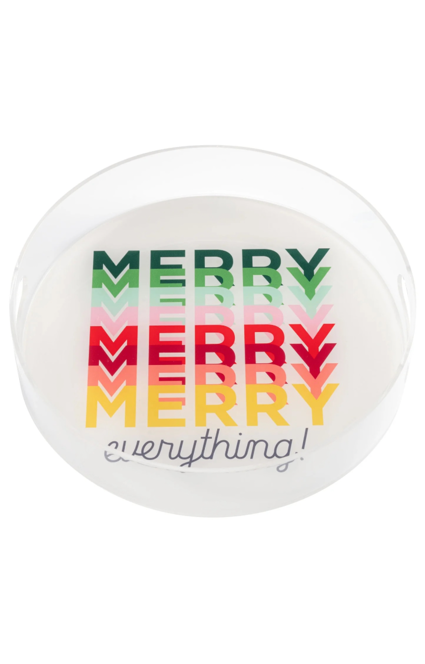Merry Everything Tray