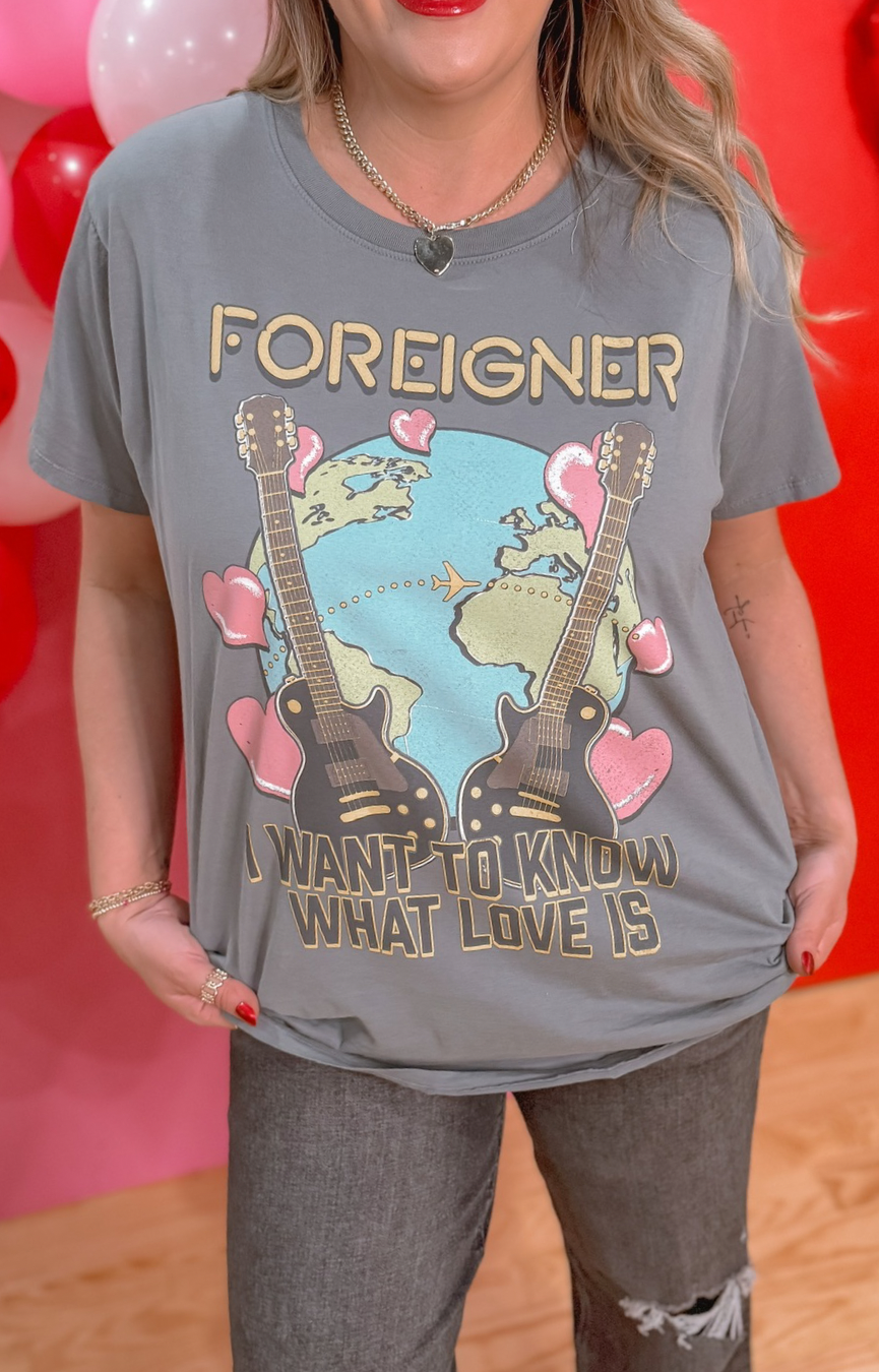 Foreigner Tee