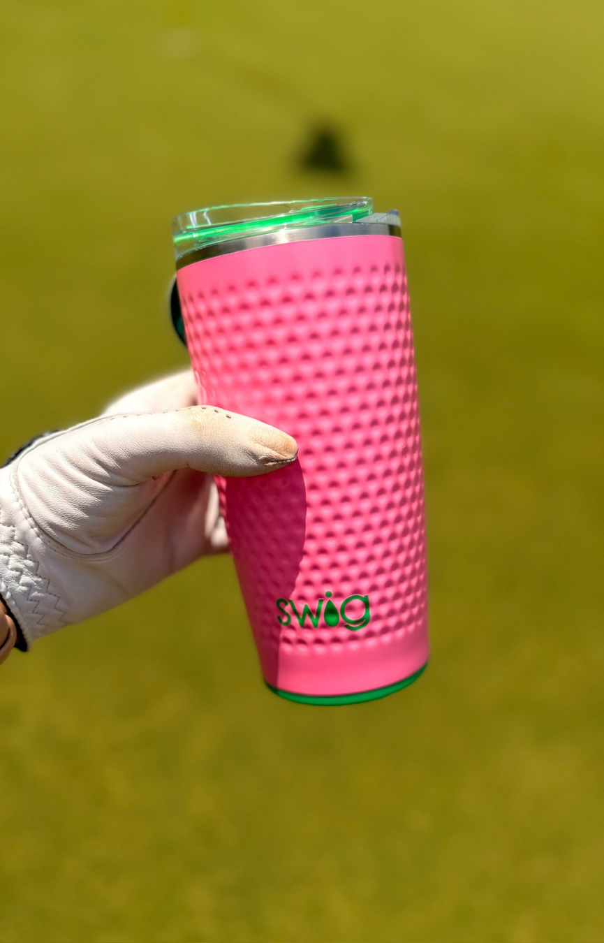 Pink Golf Ball 22oz Tumbler