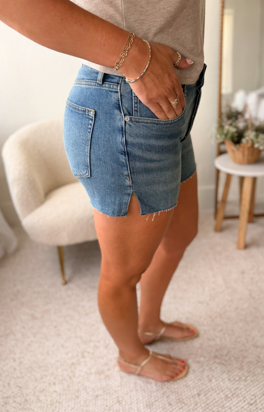 Vintage Short- Indigo