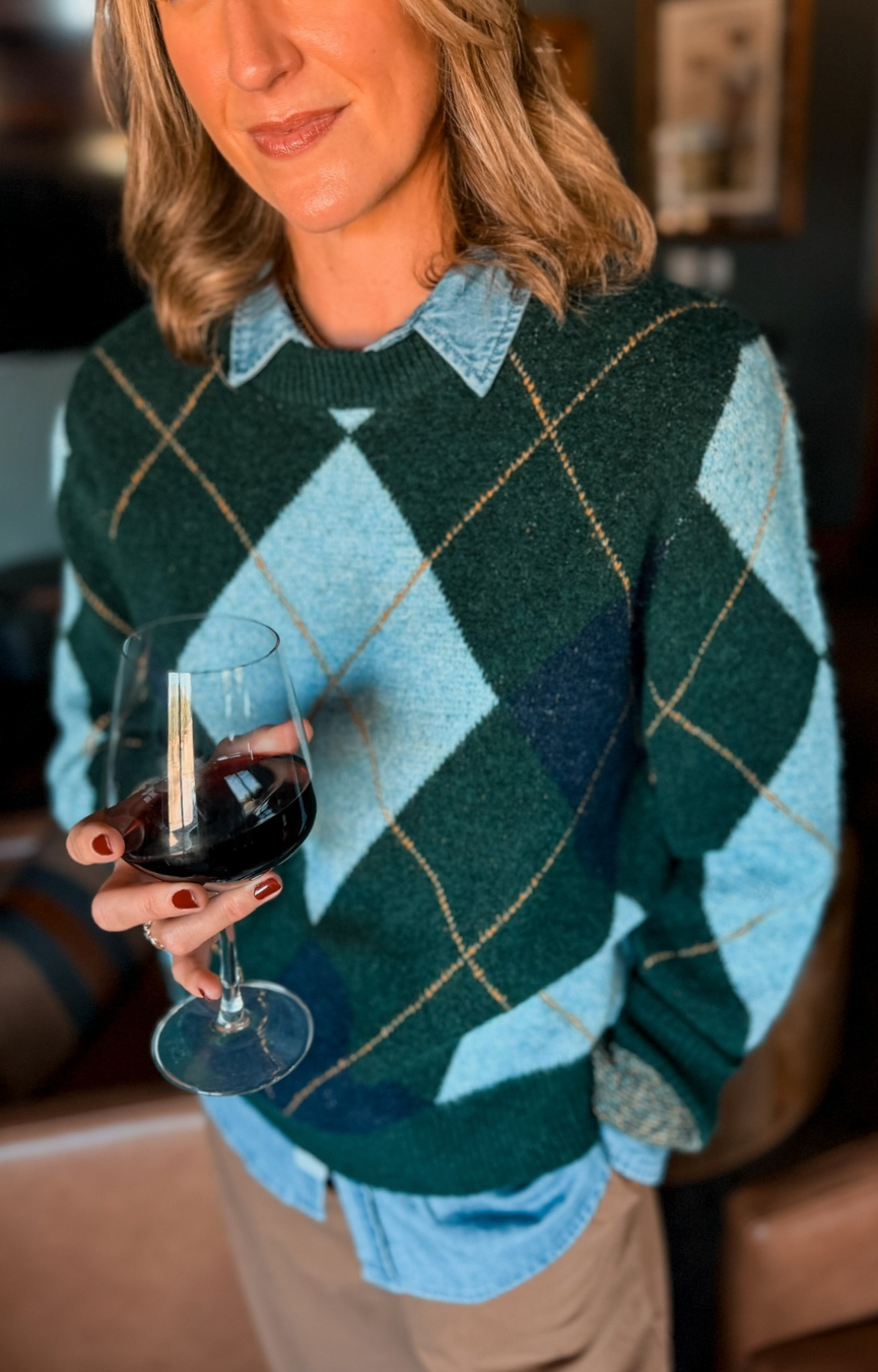 Highland Argyle Sweater