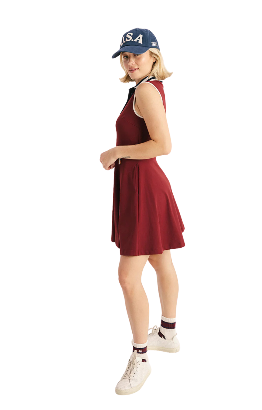 Jordan Dress- Wine