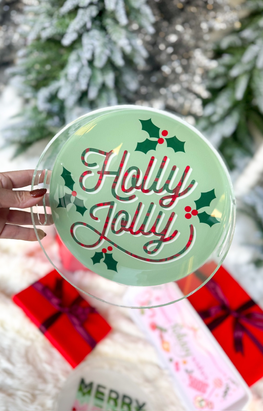 Holly Jolly Tray