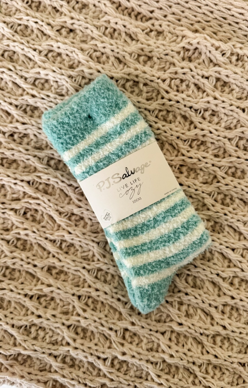 Cozy Crew Stripe Socks