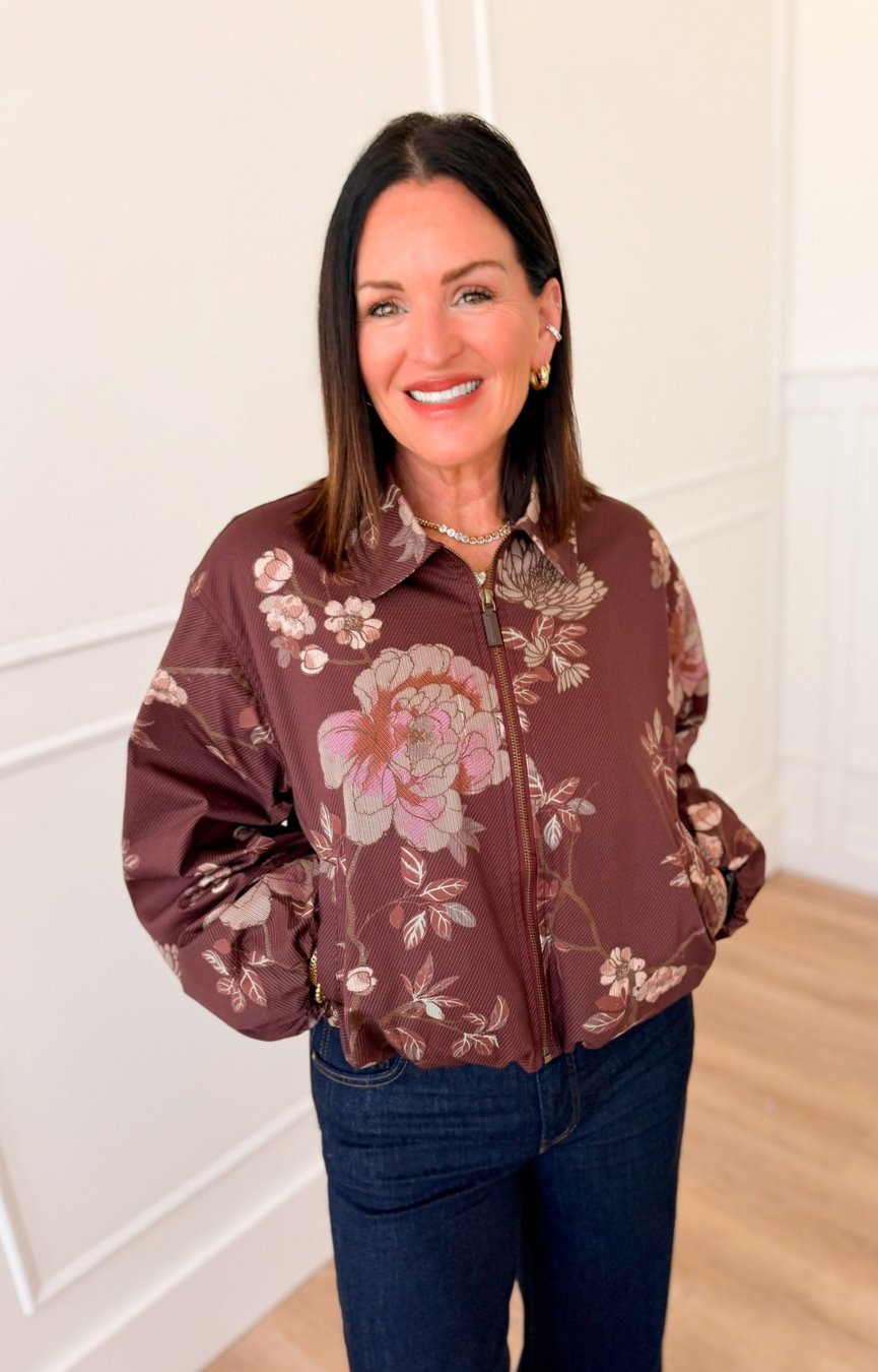 Free Spirit Floral Jacket