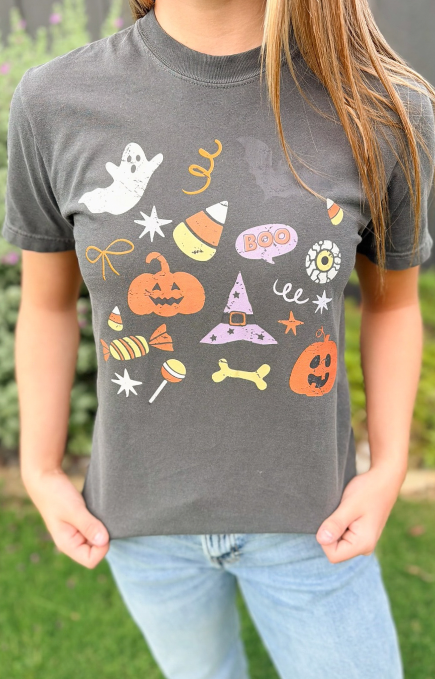 Halloween Doodle Tee