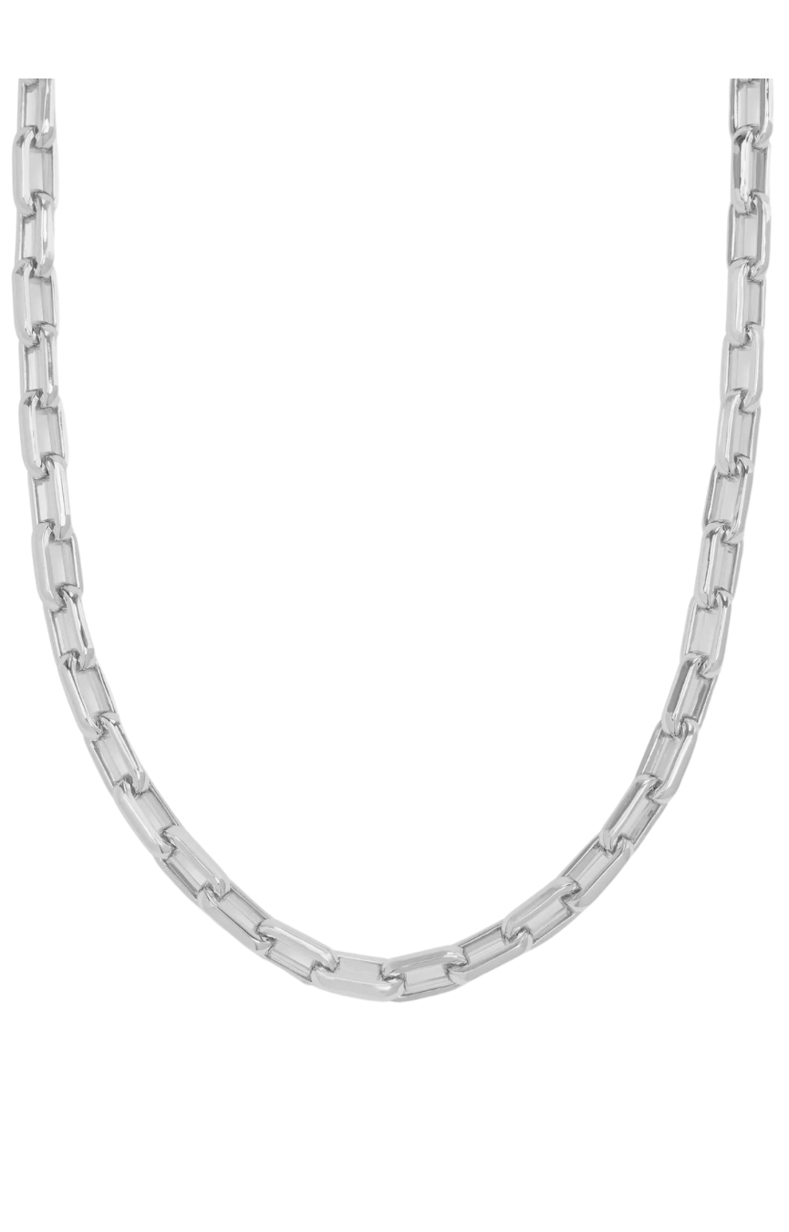 Lil Frankie 18” Silver Chain Necklace