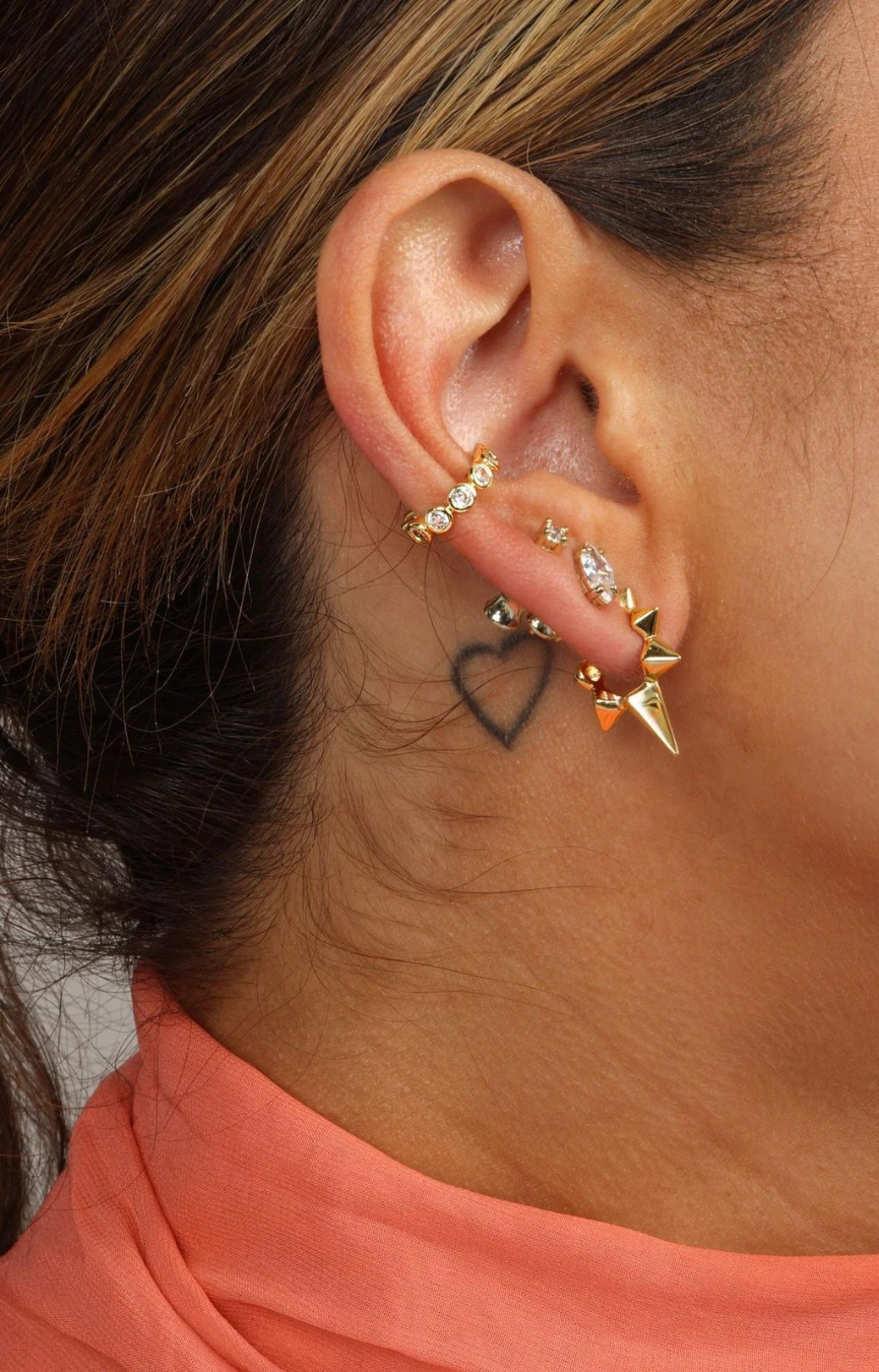 Baroness Gold Ear Cuff