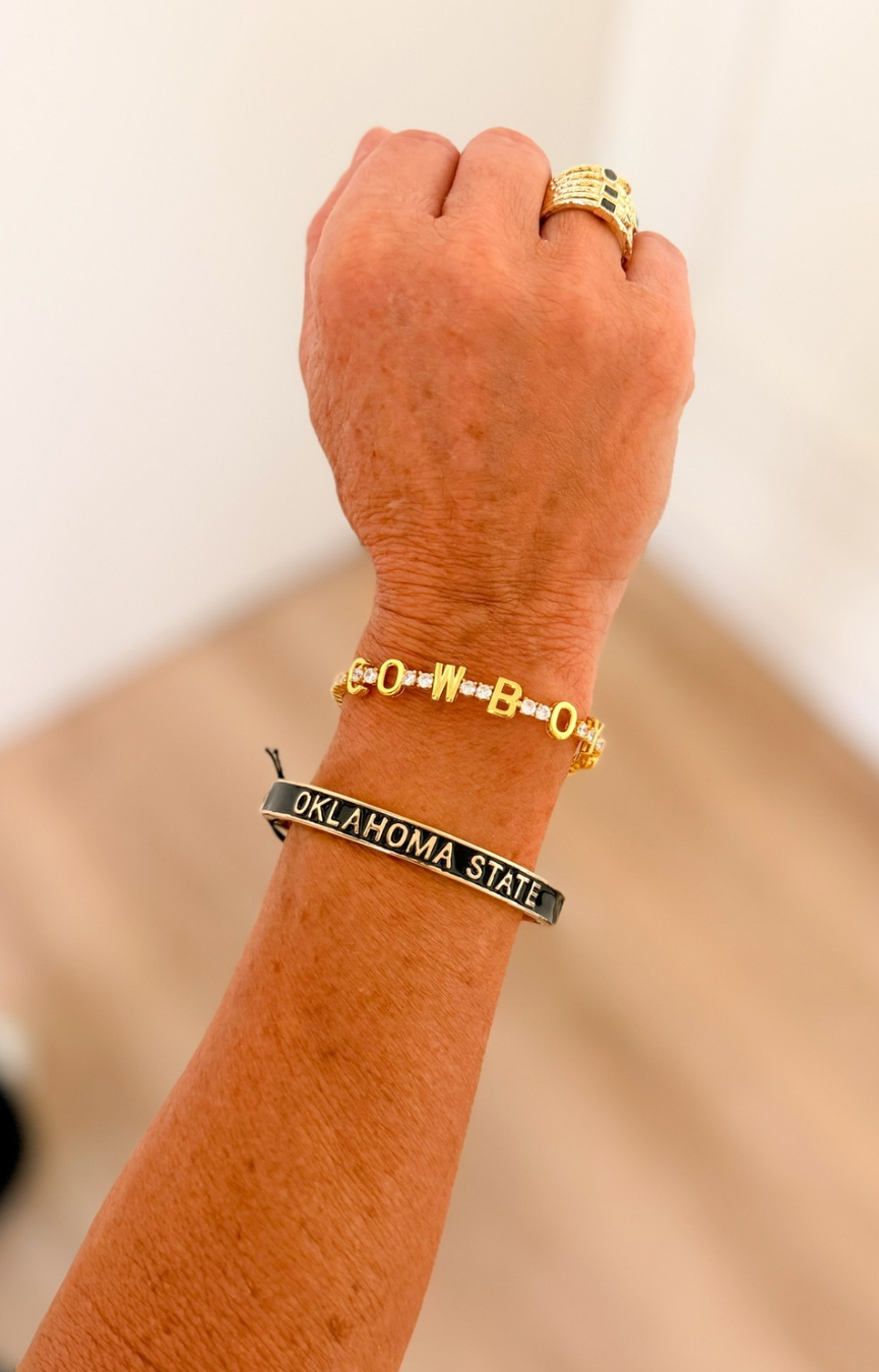Cowboys Tennis Bracelet