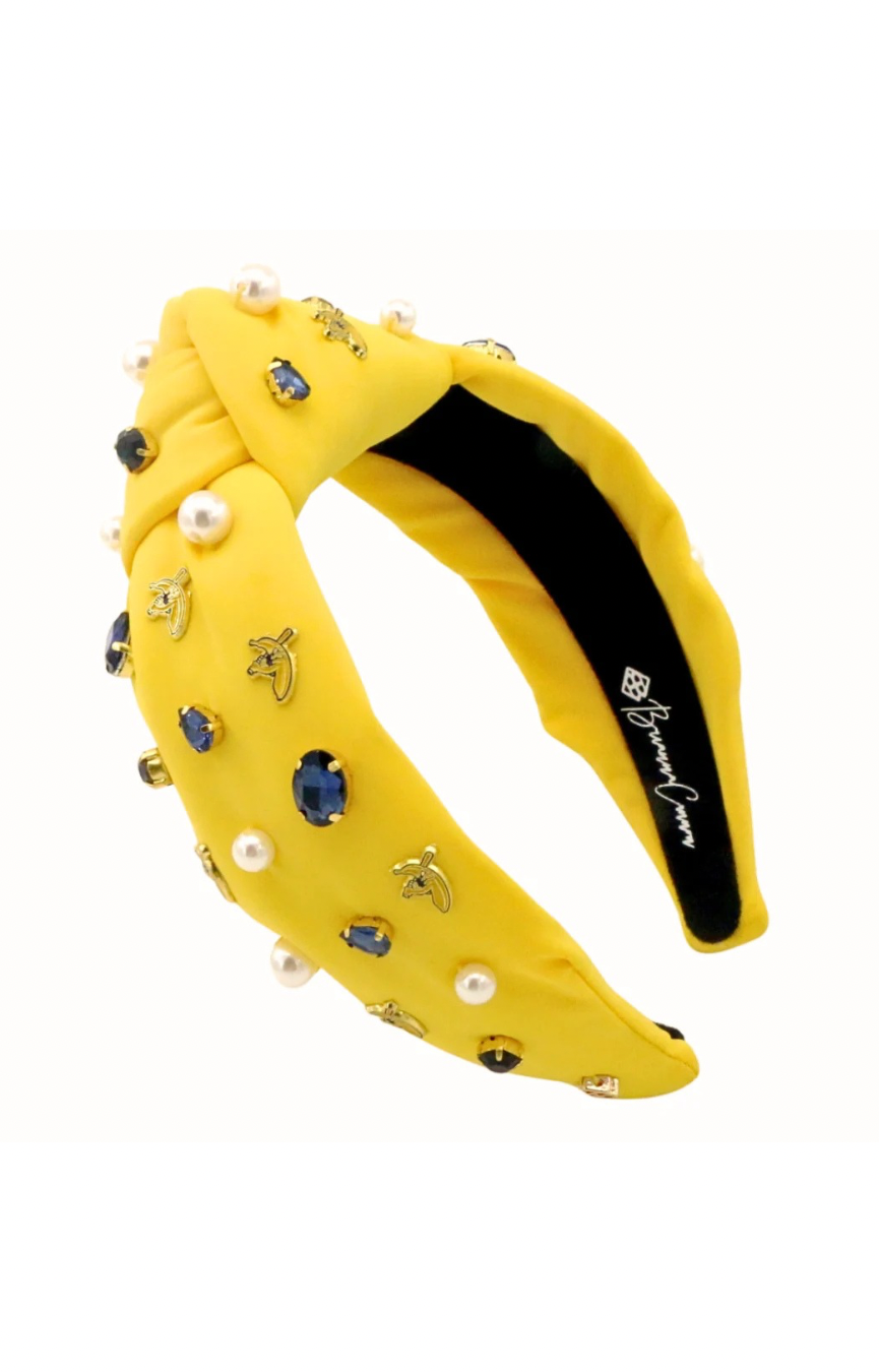 Yellow Savannah Bananas Logo Headband
