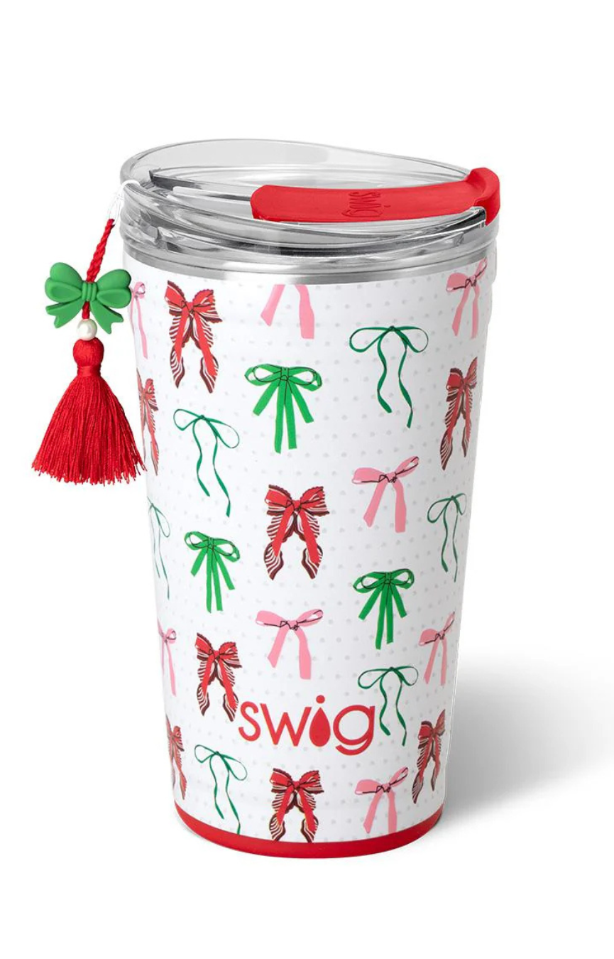 Ribbons and Bows 24oz Party Cup