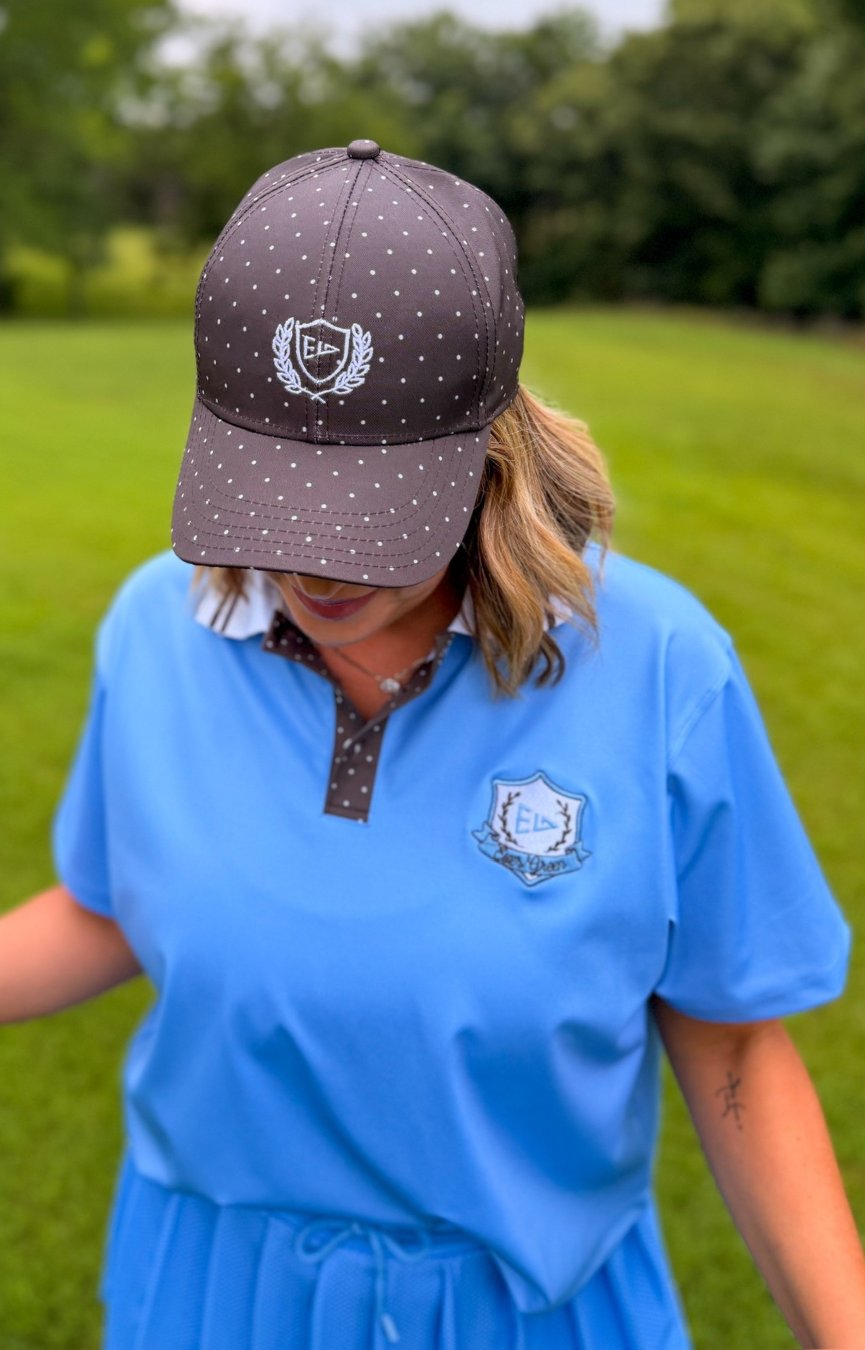 Polka Dot Crest Hat