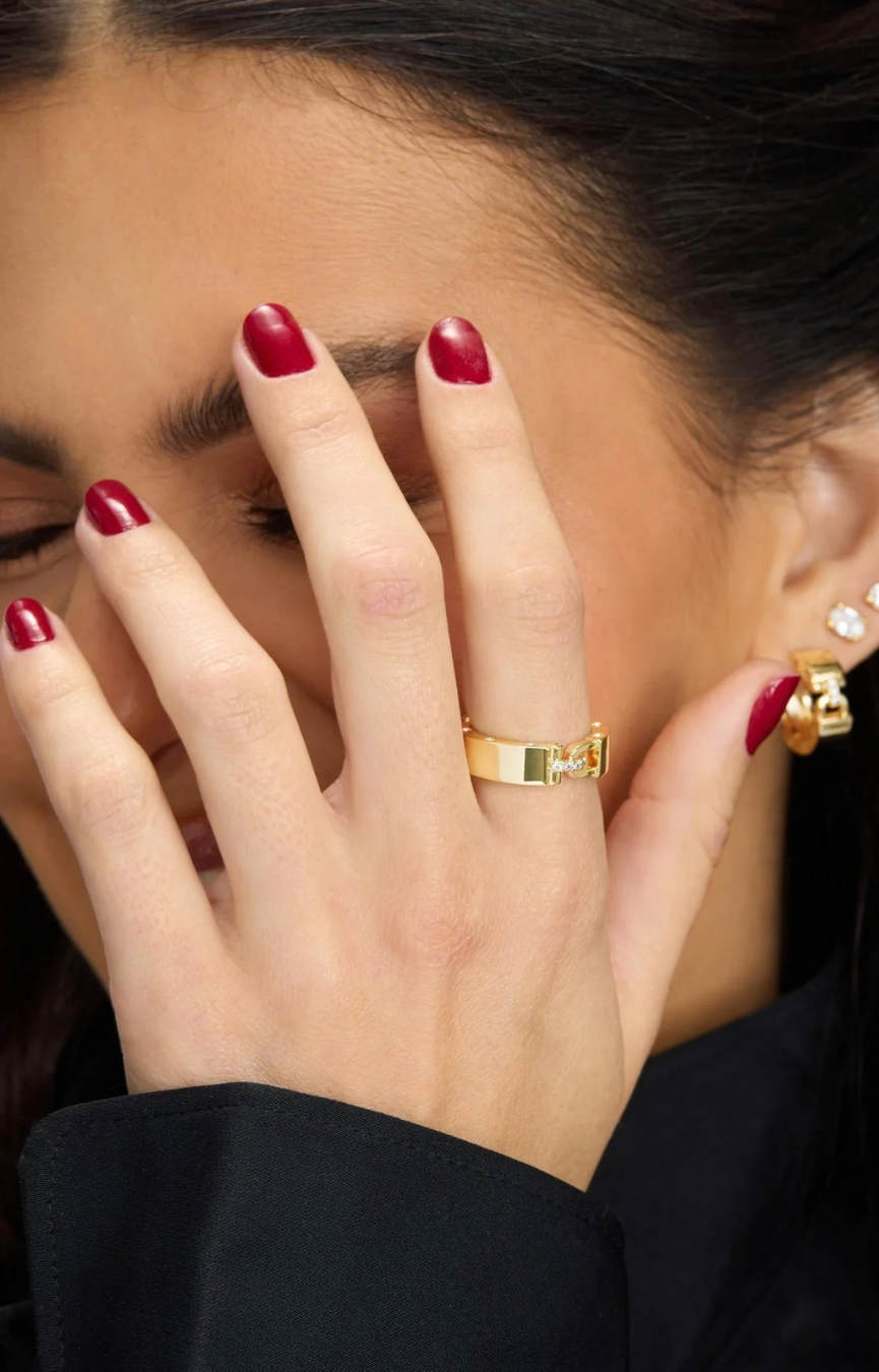 Ashley Smooth Lock Ring