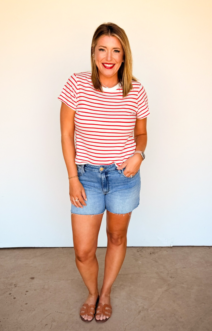 Junie Striped Tee