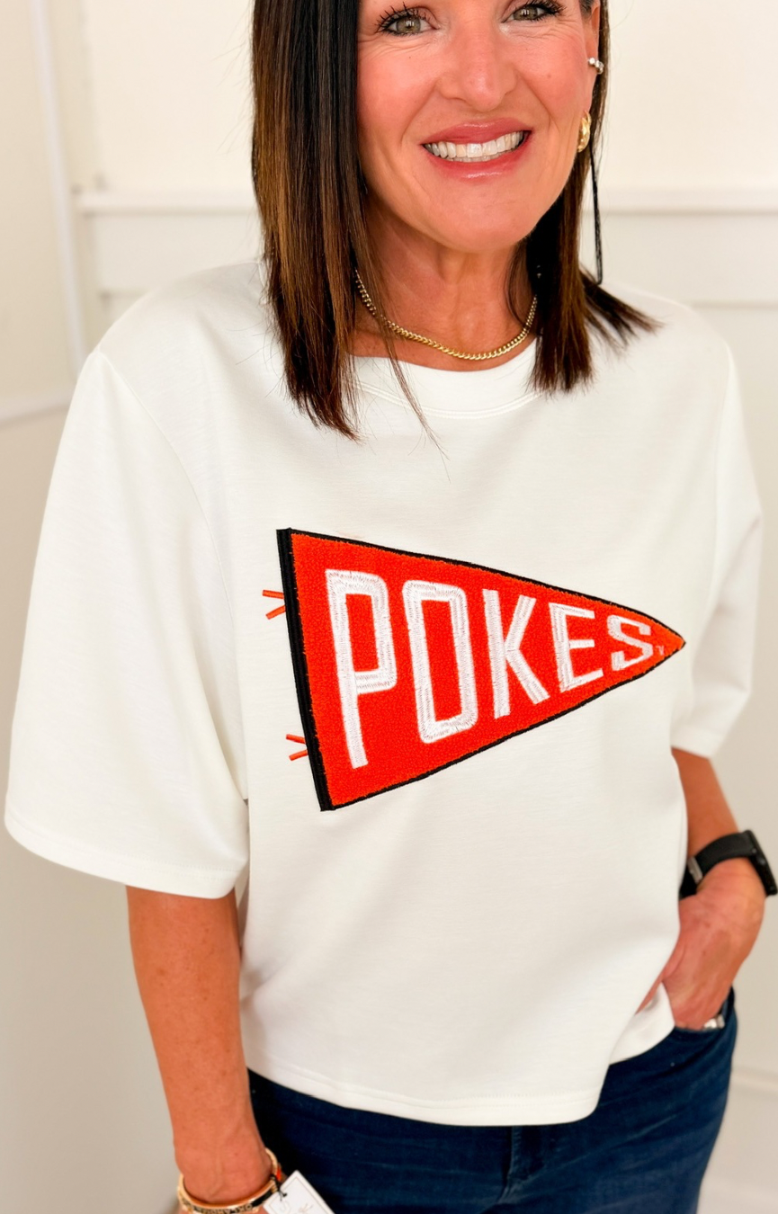 Oklahoma State Pennant Tee