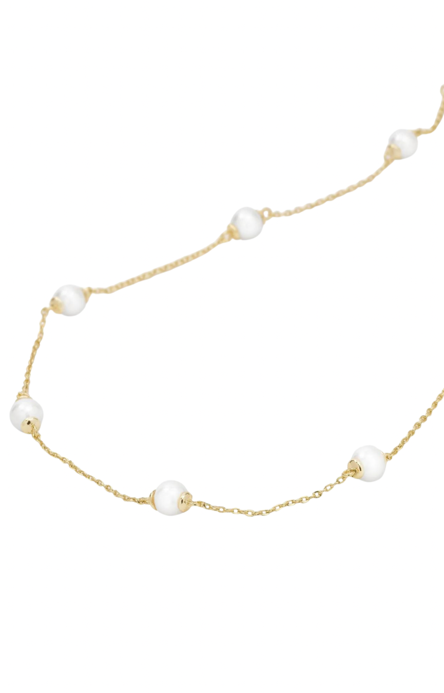 Perfect Pearl Infinity Necklace