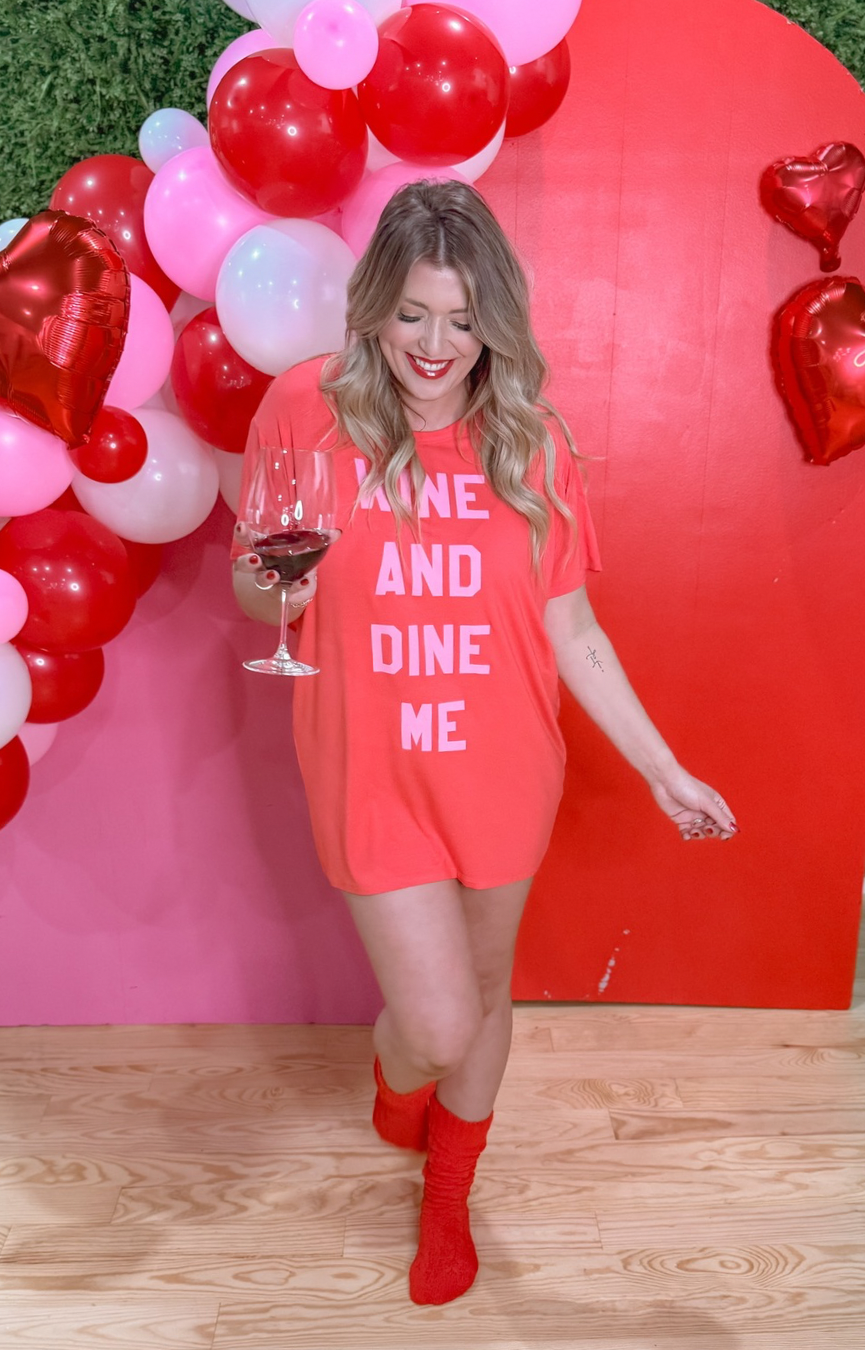 Wine & Dine Night Shirt