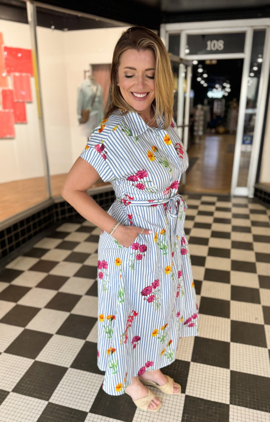 Wildflowers Midi Dress