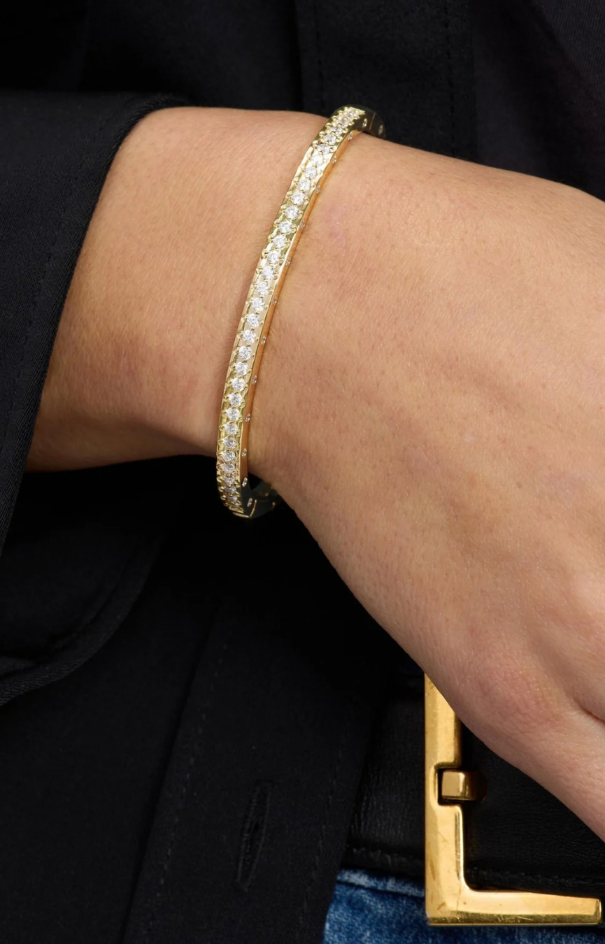 Ashley 4mm Pave Cuff