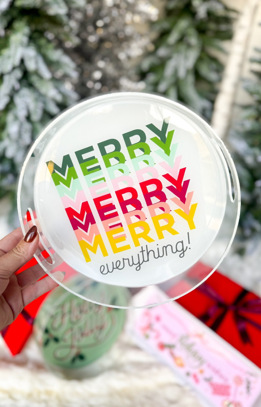 Merry Everything Tray