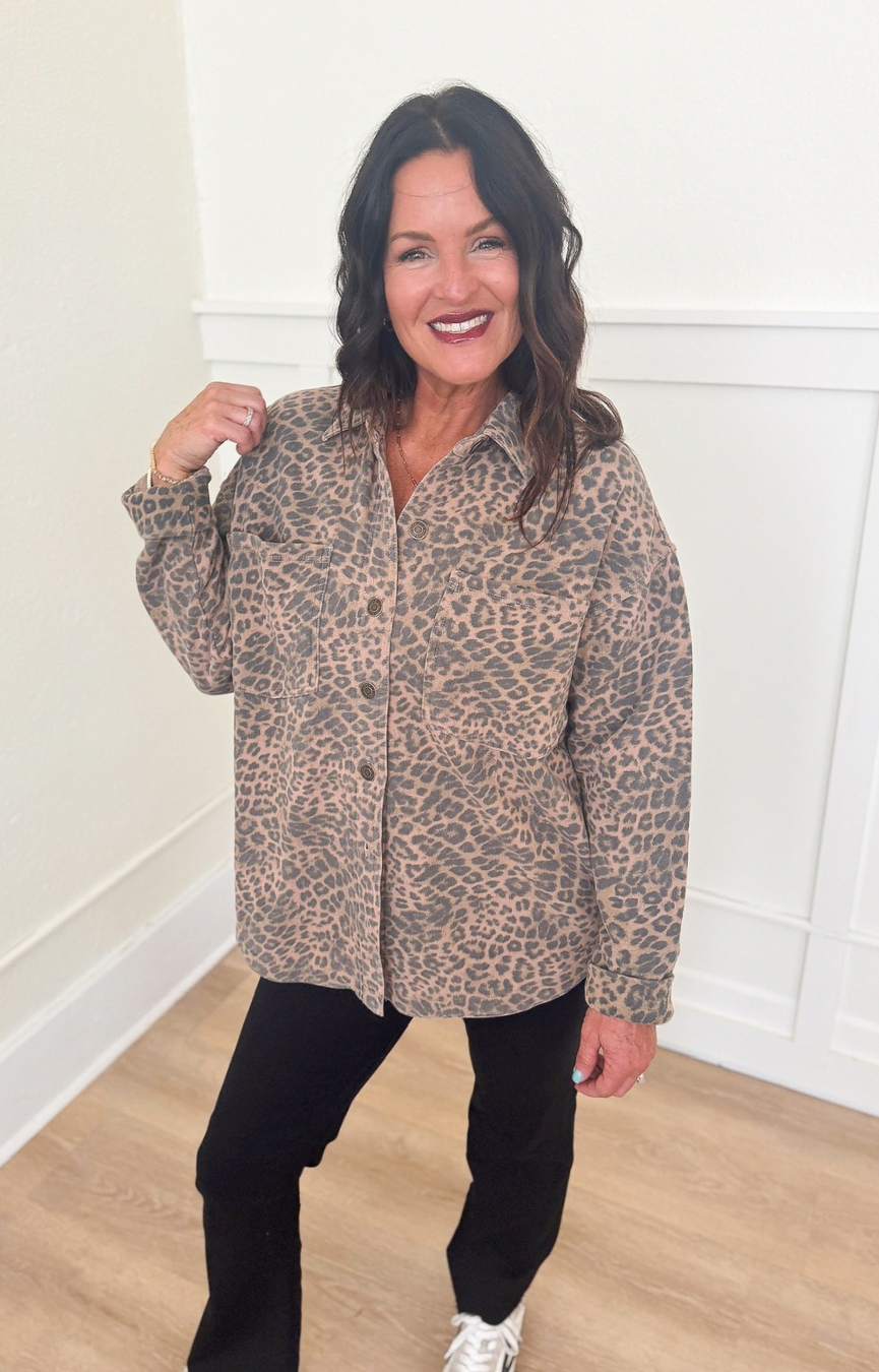 All Day Leopard Jacket