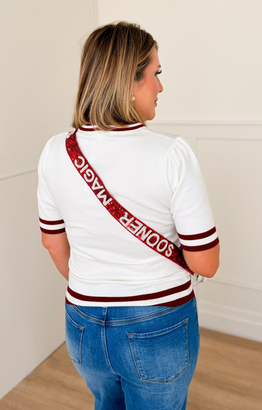 Oklahoma Sequin Strap