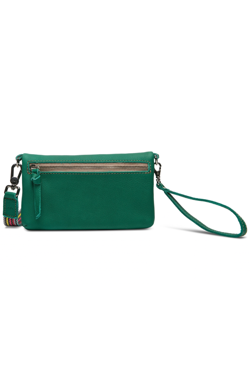 Teal Uptown Crossbody