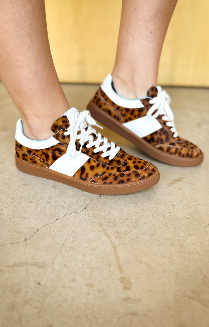 Quincy Leopard Sneaker