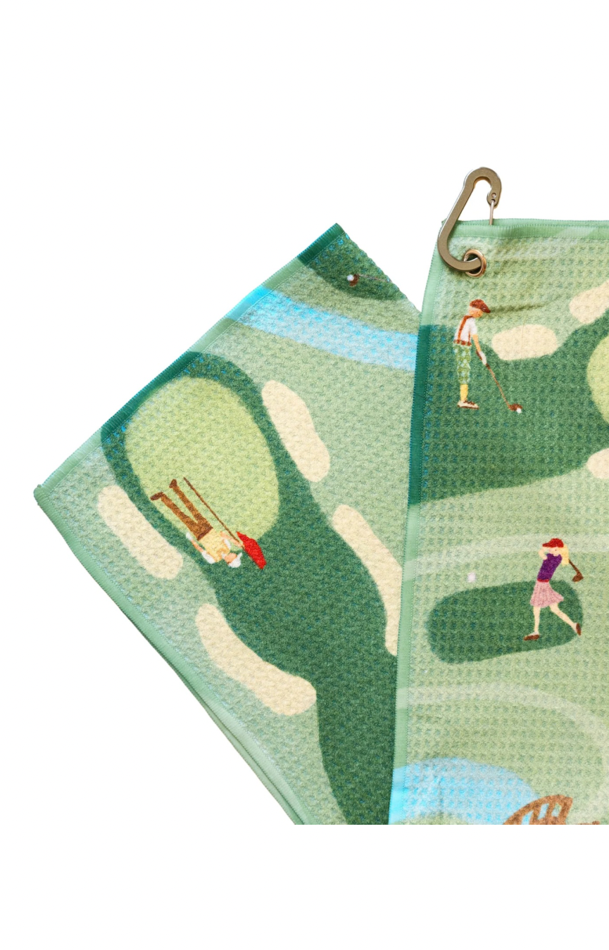Golf Scene Towel