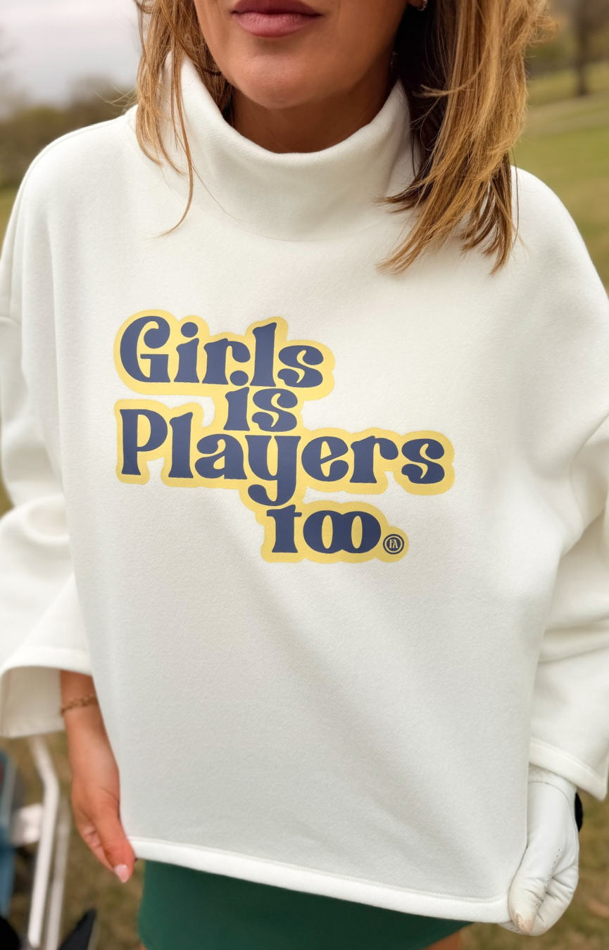 Diana Mock Neck Sweatshirt