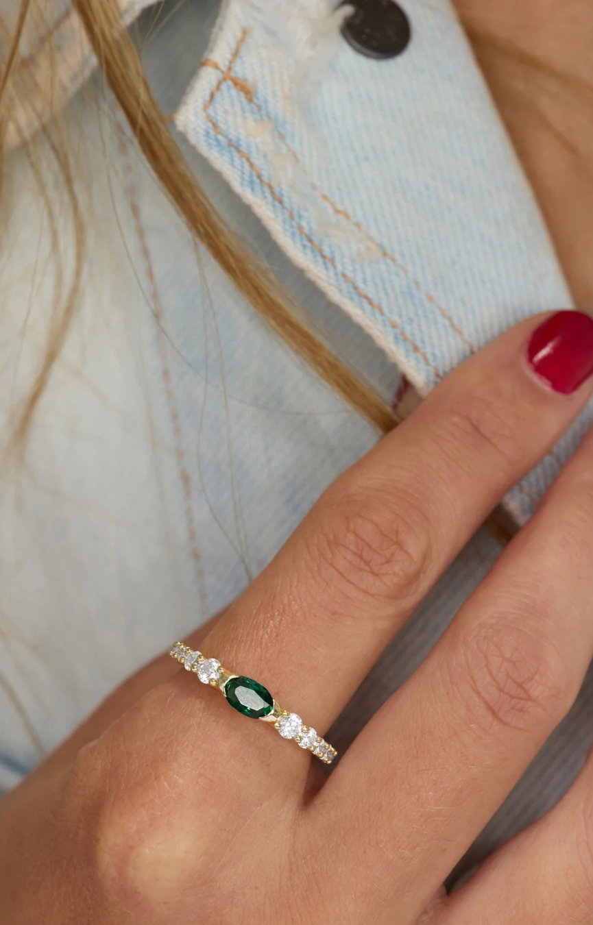 Maven Emerald Ring