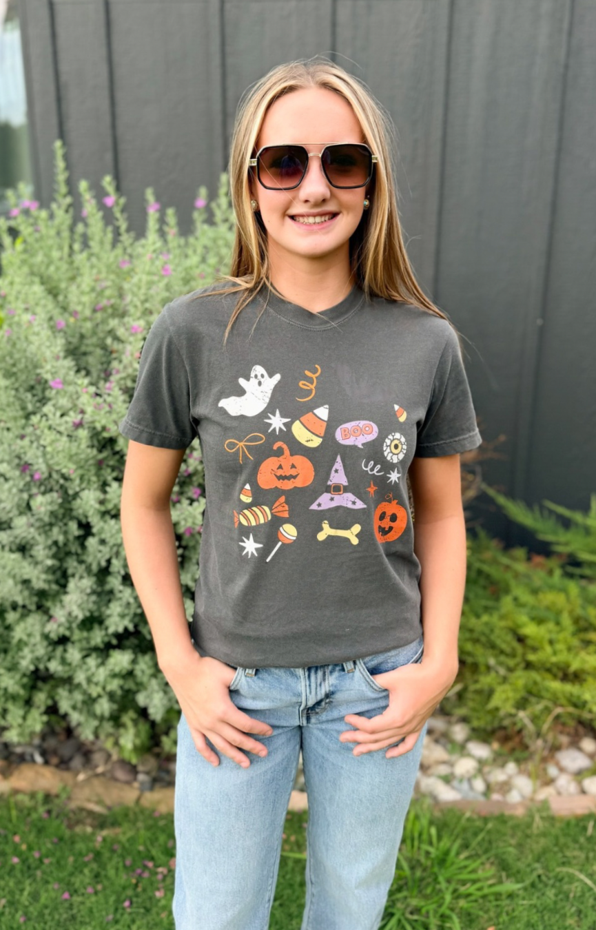 Halloween Doodle Tee