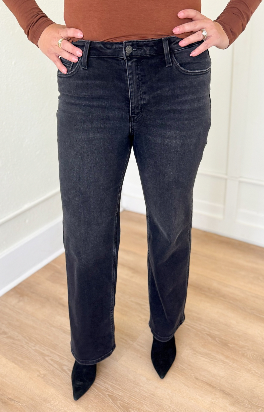 Encourage HR Loose Fit Wide Leg Jeans