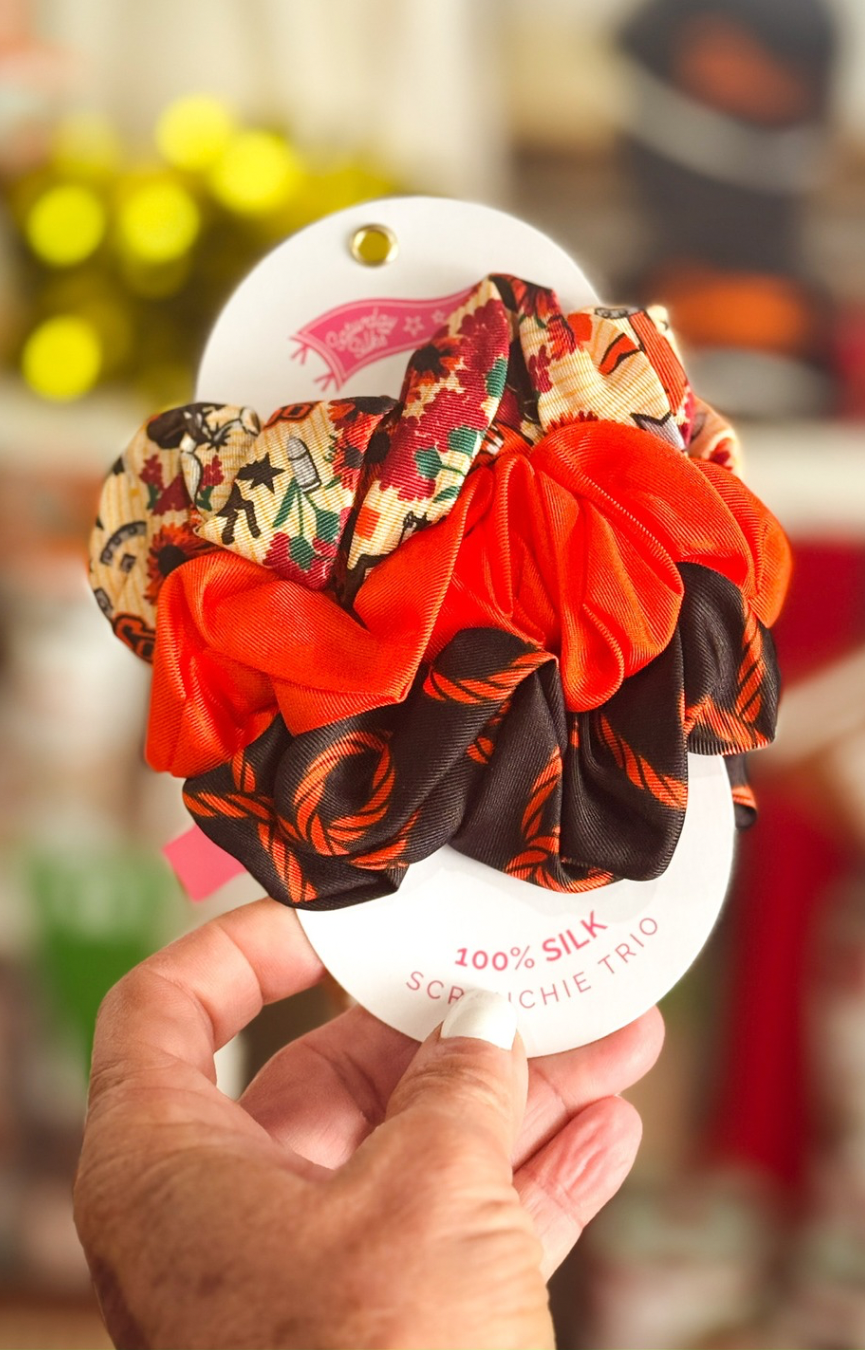 OSU Cowboys Scrunchie Set