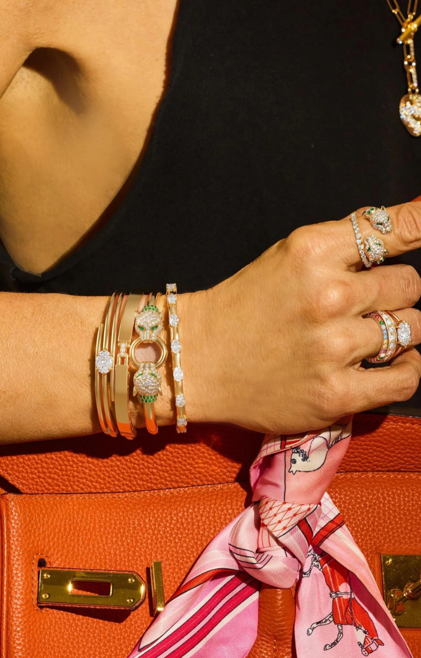 Jaguar Cuff Bracelet