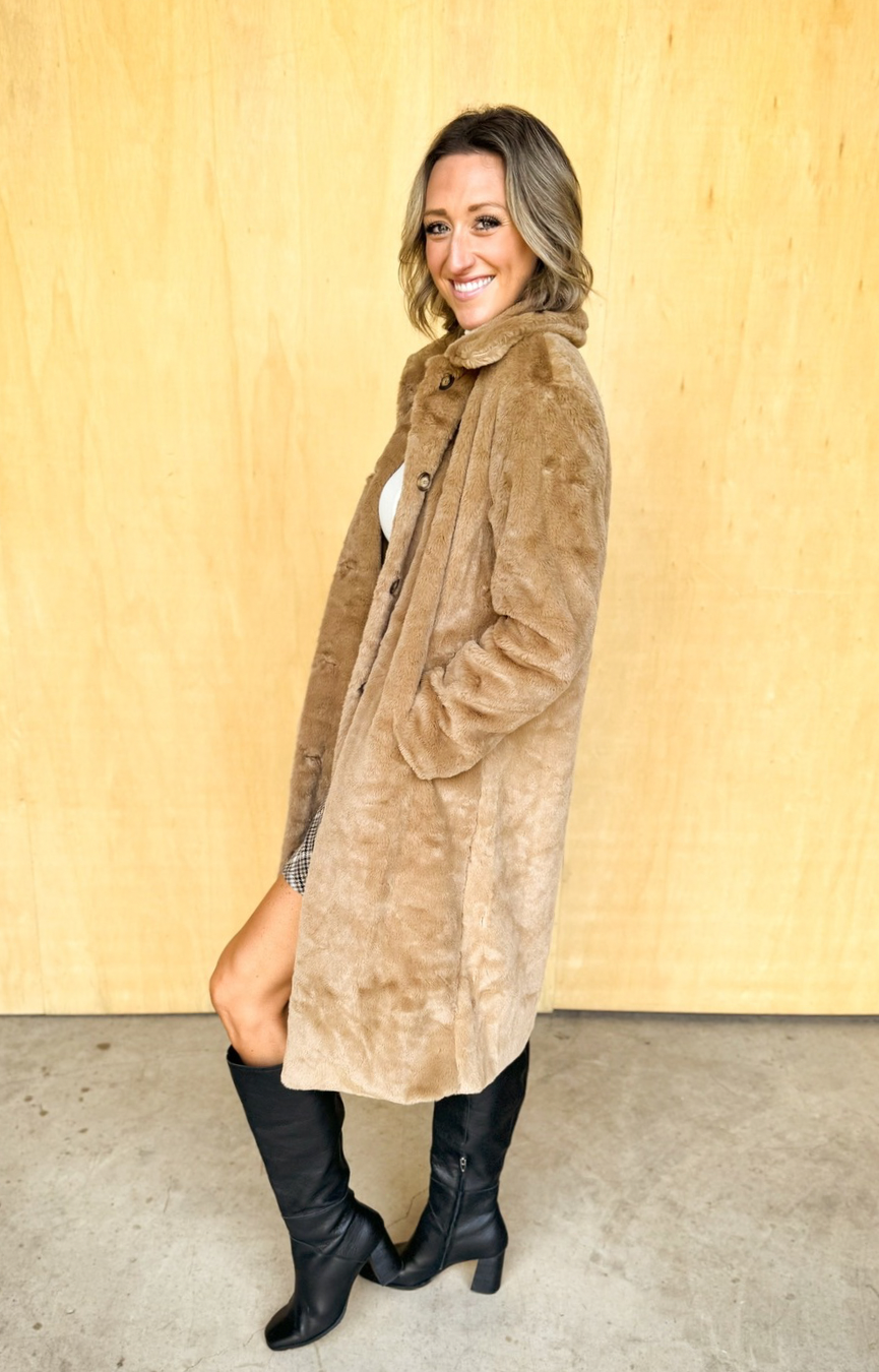 Eden Faux Fur Coat